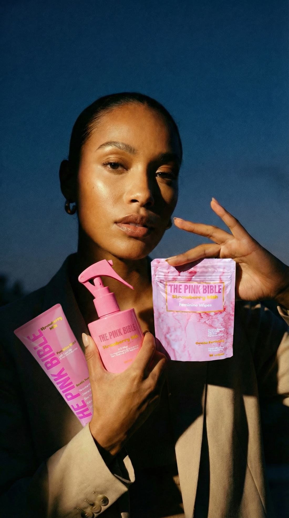 Strawberry Milk Travel Essentials Kit 🍓✨